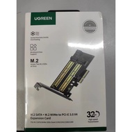 UGREEN M.2 M-KEY + M.2 B-KEY TO PCI-E3.0X4 EXPRESS CARD