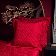Long-staple Cotton Quilted Thick Pillow Cover 60x60cm