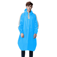 Jas Hujan Ponco Lengan Bahan PVC Tebal Anti Robek - PLK-901