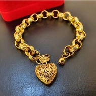 Cop916 Emas Bangkok Gelang Tangan Candy satu bracelet gold plated 916 JEWELLERY