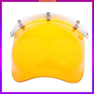 [Tachiuwa2] 3-Snap Bubble Wind Shield Visor for Bonanza Biltwell Motorcycle Helmets