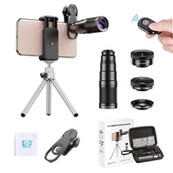 lijianbo3 APEXEL 22X Phone Camera Kit 4 in 1 Telescope Zoom ro Lens Fisheye Wide Angle Lente For iPh