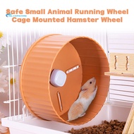 SILVERWARE Hamster Wheel Silent Hamster Running Wheel Easy to Install Small Animal Exercise Wheel Cage Accessories