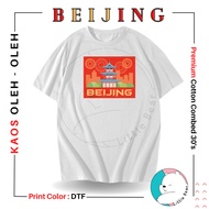 Beijing City Souvenir T-Shirt - Chinese Souvenir T-Shirt Type 3