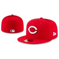 Timeless MLB Cincinnati Reds Fitted Hat 59FIFTY Era Cap Full Close Back Caps Men Women Outdoor Sport