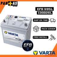 [Support Install] VARTA Silver Dynamic EFB S95L 130D26L MF Car Battery Bateri Kereta LEXUS NISSAN