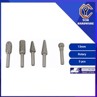 Carving Drill Lay Bit Rotary Rasp File Steel Wood Carbide Tools Set Kikir Boleh Putar Mata Bor Ukir 