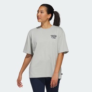 adidas Golf Golf Book Club Graphic Oversized Tee Women Grey JI9499