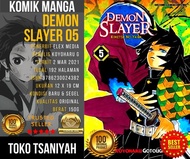 Buku Komik Manga Anime Demon Slayer 5 Kimetsu No Yaiba 5 Manhwa