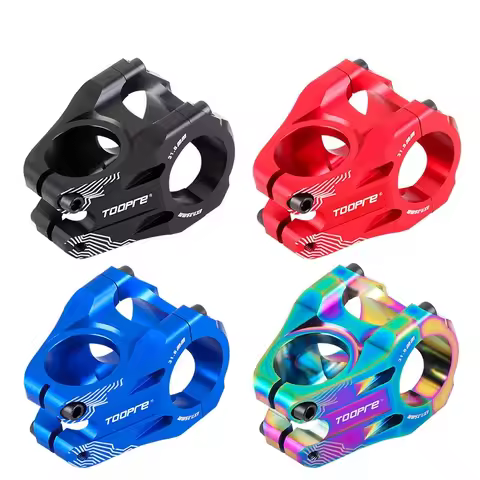 Downhill Stem High-strength Aluminum Alloy Bicycle CNC Ultra-light 142g Hollow 35MM Riser 28.6/31.8 