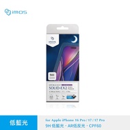 [imos] AR Low Reflective Blue Light CPF60 Glass Sticker (2.5D Black Edge)|iPhone 17 Series
