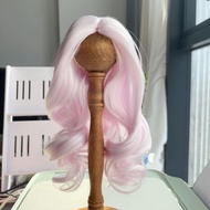 ANTIONE Bjd Doll Wig, Multicolor Curly Hair BJD SD Doll Hair, Doll Curly Hair Handmade Cute High Tem