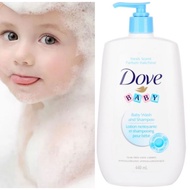 Dove Baby Wash and Shampoo 450ml Single Pack