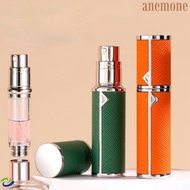 ANEMONE Bottom-filled Perfume Bottle, Luxury Fragrance 5ml Real Leather Spray Bottle, Sample Vials S