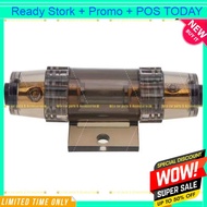 Fuse Box 60 AMP POWER Audio Sound System Fuse Holder Speaker Adapter Guage Amplifier Fius Wire Cable