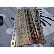 Yellow perforated iron plate