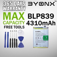 BYONX Battery Bateri BLP839 Battery for Oppo F19 Pro+ 5G / Reno6 Z / Reno 5 Z / A94 5G (4310mAh)