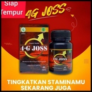4G Joss Kapsul Herbal Obat Penambah Stamina Pria 4 G Joss Original