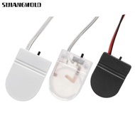 SIJIANGMOLD 1/2/5pcs CR2032  Cover 3V 3 Colors Plastic Battery Socket Holder
