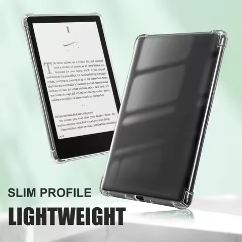 11/12th Gen e-Reader Case 6 6.8 7 inch C2V2L3 Back Cover Shockproof Transparent for Kindle Paperwhit