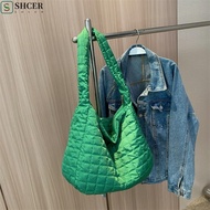 SHCER Cloud Tote Bag, Nylon Large Capacity Cloud Shoulder Bag, Casual Crossbody Bag Korean Ins Style