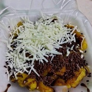 pisang goreng keju coklat