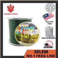 SAMURAI- SELEM No. 1 Frog Fishing line 20lb, 25lb, 30lb, 40lb, 50lb, 60lb, 80lb, 100lb Made In Japan