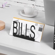 [Freneci] Mail Organizer Mail Storage Organizer File Folder Letter Holder for Shelf