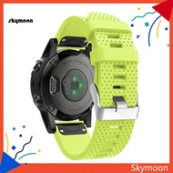 Skym* Quick Release 20mm Silicone Wrist Band Watchband Strap for  Fenix 5S