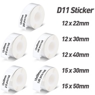 NIIMBOT D11 Label Tape Sticker White Luminous D110 D11 D11 For Printer