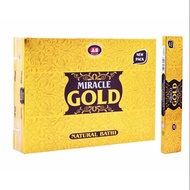 Miracle Gold Natural Bathi / Incense Sticks 120 Sticks