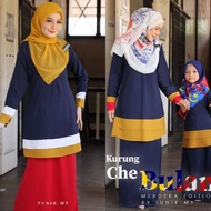 KURUNG CHE BULAN BINTANG MOM BY TUNIK bf menyusu wuduk friendly Plus size baju kurung MERDEKA DEWASA