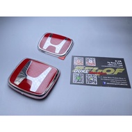 Honda Type R Logo Civic EK EG EG EG9 EH Ferio VTEC TypeR SR4 Front Bonnet & Rear Boot Logo OEM Honda