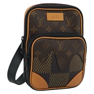路易威登 Damier Giant Amazon 斜背包 棕色 N40379 LV 正品 186187SM
