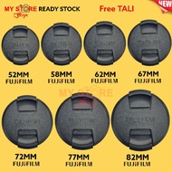 Lens cap cover fujifilm camera Lens cap 43mm 46mm 52mm 58mm 62mm 67mm 72mm 77mm 82mm Front cover camera Lens fuji fujinon fujifilm XA1 XA2 XA3 XA5 XA7 XT10 XT20 XT30 XT1 XT2 XT3 XT4 XT5 Xpro1 Xpro2 XPro3 Xpro4 Xh1 XH2s XH2 GFX50 GFX50S GFX100