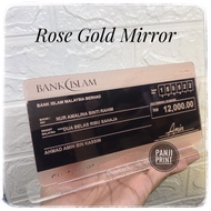 (❌ COD ) Mockup check Hantaran Replika Cek