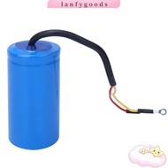 LANFYGOODSS CD60 Run Capacitor, Wire Included 500uF CD60 Start Capacitor, Durable 250VAC CD60 Run St