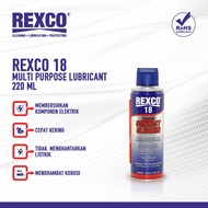 Rexco 18 Pembersih Elektrik & Elektronik (Contact Cleaner) 220 ML 500 ML