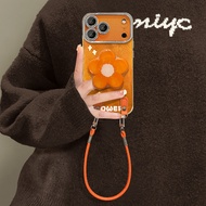 Suitable for Apple 17 Phone Case iPhone16Promax Premium 15 IP13 Female 14 Orange 12 Brackets mini Ca