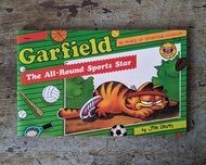 《80年代加菲貓原文漫畫書》Garfield：The all-round  sports star (Jim Davis 、1987年、Budget Books Pty. Ltd.、學習出版公司、學英