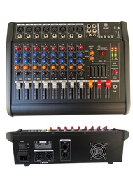 LXJเพาเวอร์มิกเซอร์ ขยายเสียง800วัตต์ 8CH มี BLUETOOTH USB/SD CARD EFFECT 16DSP LXJรุ่นไหม่ PRO-830