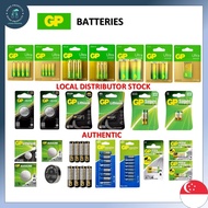🇸🇬【SG LBHH】GP BATTERIES/Heavy Duty/Supercell/PowerPlus AA/AAA/23A/27A/LR44/CR2430/CR2450/CR1632/476A
