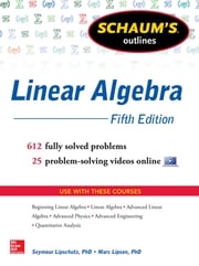 Schaum's Outline of Linear Algebra, 5th Edition Seymour Lipschutz