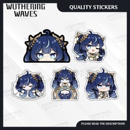 Wuthering Waves - Iuno - Peeker - Waterproof Stickers