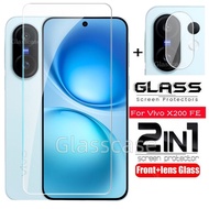 Vivo X200 FE 2025 2 In 1 Screen Protector Tempered Glass Film For Vivo X200 X 200 FE X200FE VivoX200