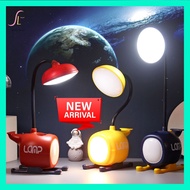 Desk lamp USB desk charging lamp eye protection Cartoon aircraft lampu meja study USB cartoon aircra