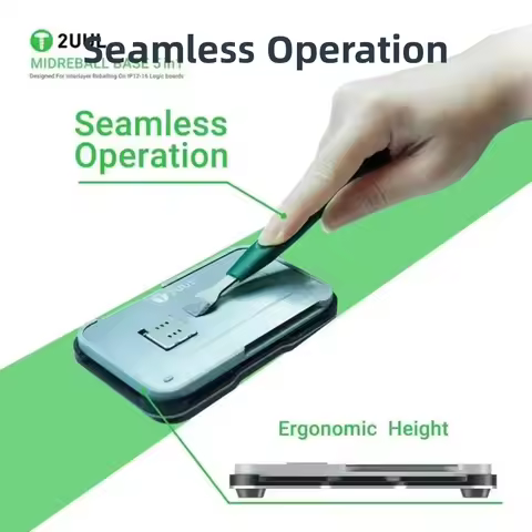 2UUL BH13 MIDREBALL BASE 5in1 Magnetic Reballing Fixture Platform for IPhone 12-16 Series Logic Boar