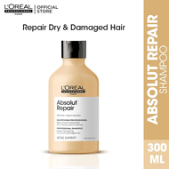 【นำเข้าจากฝรั่งเศส】L’Oreal Professionnel Serie Expert Absolut Repair Gold Quinoa + Protein Shampoo 3
