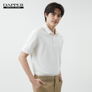 DAPPER เสื้อโปโล DP Iconic Polo Shirt สีขาว