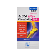 NUTRIBES - NUTRIBES - 能得健 骼康素 葡萄糖胺及軟骨素 60粒（4892659054703）